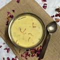 ayndrila dutta's cooksnap of when they made Saffron rice kheer.