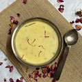 ayndrila dutta's cooksnap of when they made Saffron rice kheer.
