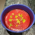 El cooksnap de Alejandro Arias Sanchez cuando hizo Crema de remolacha.