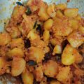 Revathi Bobbi's cooksnap of when they made உருளைக்கிழங்கு வருவல் (Urulaikilanku varuval recipe in tamil).