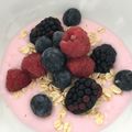 El cooksnap de Irene-Guirao cuando hizo Yogur con frutos del bosque.