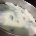 El cooksnap de Florencia Dutra cuando hizo Salsa Blanca.