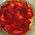 El cooksnap de Tania Moreno cuando hizo Tarta de yogur con mermelada de frambuesas.