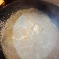 El cooksnap de toni1976 cuando hizo Pechugas de pavo en Salsa de Almendras.