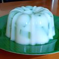 Cooksnap dari Indah Sri Wahyuni untuk resep Puding Santan Pandan