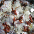 El cooksnap de Julia Olmos cuando hizo Filet de merluza a la pizza.