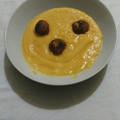 El cooksnap de Maria Millan cuando hizo Crema fria de zanahoria y calabacín.