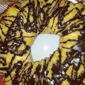 El cooksnap de cris cuando hizo Crema pastelera para decorar roscas de Pascua o Reyes.