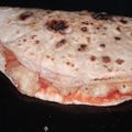 Saanvi bhati का कुकस्नैप जब उन्होंने रोटी सैंडविच (roti sandwich recipe in Hindi) बनाया था।