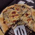 El cooksnap de Micaela Soledad cuando hizo Tarta de berenjena, queso y jamón.