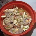 El cooksnap de Lilian Araujo cuando hizo Lengua a la Vinagreta.