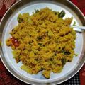 Rachel का कुकस्नैप जब उन्होंने वेजिटेबल तहरी (vegetable tehri recipe in Hindi) बनाया था।