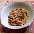 Cooksnap dari intan untuk resep Sea Bass Champignon Herbs Risotto ala Asia