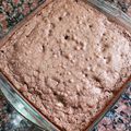 El cooksnap de Verónica Garibaldi cuando hizo Brownie crocante y húmedo.
