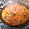 El cooksnap de franciscobarceloneta cuando hizo Arroz con conejo.