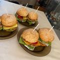 Csenge Kristály Cooksnap-ja, amikor elkészítette a(z) Házi hamburger buci, glutén és tejmentesen receptet.