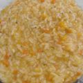 El cooksnap de Nair Aguilar cuando hizo Arroz y calabaza (risotto).