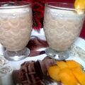 Nimra Ch's cooksnap of when they made 🍑🍑Peach shake🍑 🍑.