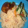Cooksnap Nazatul Aien semasa beliau membuat Nasi Tomato Express.