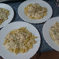 El cooksnap de Jos3ma cuando hizo Macarrones carbonara.