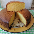 El cooksnap de Cecilia cuando hizo Torta de naranja licuada.