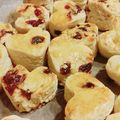 Nancy 的 蔓越莓司康 cooksnap