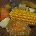 El cooksnap de Giuliana baez cuando hizo Puchero - Sopa de Verduras.