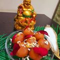 Sudha Singh का कुकस्नैप जब उन्होंने सूजी गुलाब जामुन (suji gulab jamun recipe in hindi) बनाया था।