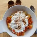 El cooksnap de Cuqui Bastida cuando hizo Macedonia natutal.