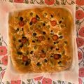 El cooksnap de Paco cuando hizo Focaccia de ajo negro con thermomix.
