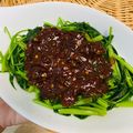 Cooksnap dari Bella Saskia untuk resep Rujak kangkung sambel asem