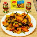 Amita Chattopadhyay's cooksnap of when they made উচ্ছে-কুমড়ো ভাজা(ucche kumro bhaja recipe in Bengali).
