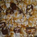 Nada2x5brown's cooksnap of when they made Snickers Carmel Apple Salad (I found this on Facebook).