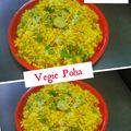 Geeta Khurana's cooksnap of when they made Poha Recipe.