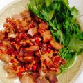 รูป Cooksnap ของ สิปปกร สองพิมพ์ เมื่อเขาทำ หมูสามชั้นผัดพริกเกลือ