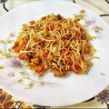 Suprava Jana's cooksnap of when they made ভেজ  চাউমিন (Veg Chowmein recipe in bengali).