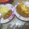 Cooksnap dari Erdina untuk resep Omukare (Omelette Rice Curry)