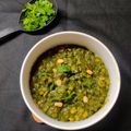 Arpita Shah's cooksnap of when they made કોર્ન પાલક સબ્જી (Corn Palak Sabji Recipe In Gujarati).