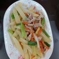 李麗卿 的 馬鈴薯炒肉絲 cooksnap