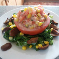 El cooksnap de Fabiola Pérez cuando hizo Tomates rellenos con Atún.