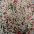 Saira Abdullah's cooksnap of when they made Chinese fried Rice.