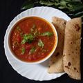 Tank Ruchi 's cooksnap of when they made સેવ ટામેટા નું શાક (Sev Tameta Shak Recipe In Gujarati).