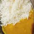 Rubi Bhatnagar का कुकस्नैप जब उन्होंने कढ़ी चावल (kadhi chawal recipe in Hindi) बनाया था।