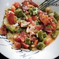 El cooksnap de Salma cuando hizo Nopales con tocino keto.