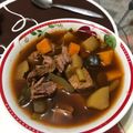 El cooksnap de martha cuando hizo Mole de olla.