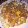 El cooksnap de Virginia Amaro cuando hizo Ñoquis.