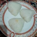 کوک اسنپ Parastoo بعد از امتحان کردن اونیگیری (کوفته برنجی ژاپنی).