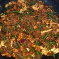 Cooksnap Nurul Huda semasa beliau membuat Sambal Goreng Jawa.