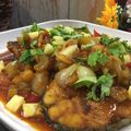 Cooksnap MaRulez Arif semasa beliau membuat Sweet And Sour Red Snapper Fish 🇨🇳.