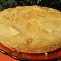 El cooksnap de graciela martinez IG @gramar09ok ☺💗 cuando hizo Tarta de manzana invertida con crema de leche.
